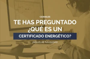 que es un certificado energético