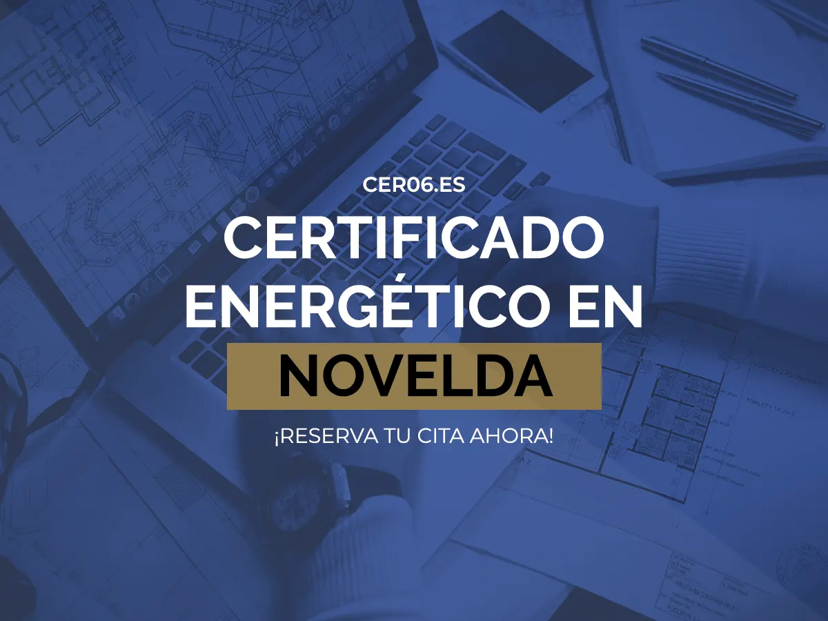 Certificado energético en Novelda