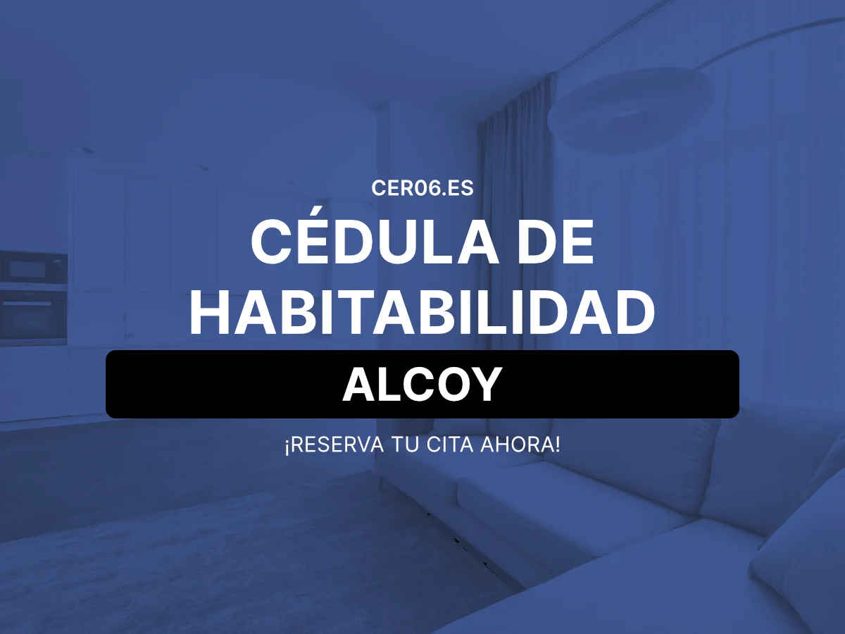Cédula de habitabilidad en Alcoy