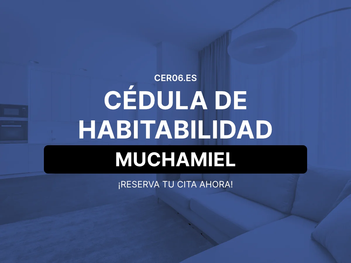 Cédula de habitabilidad en Mutxamel