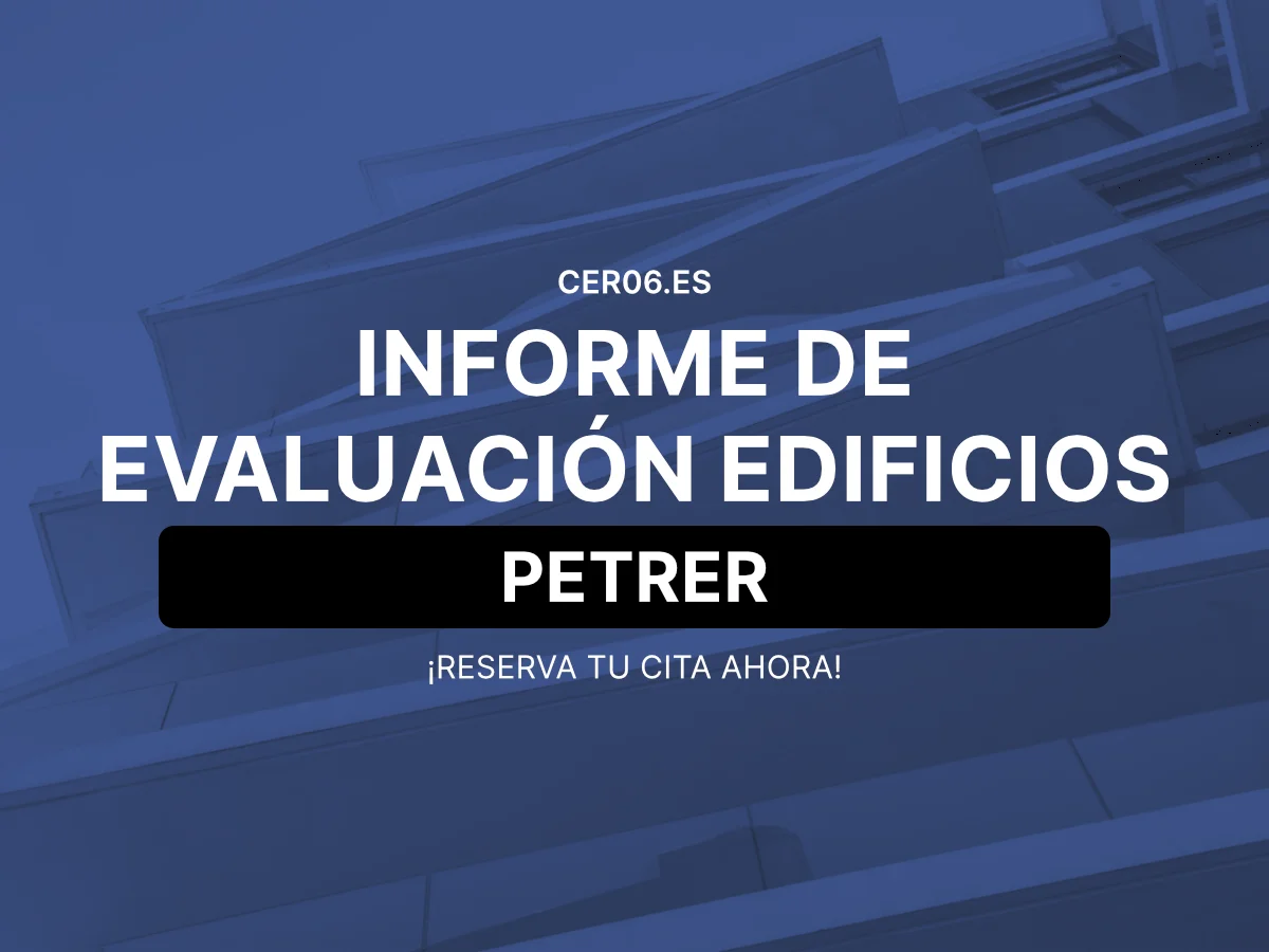 Informe de Evaluación de Edificios en Petrer