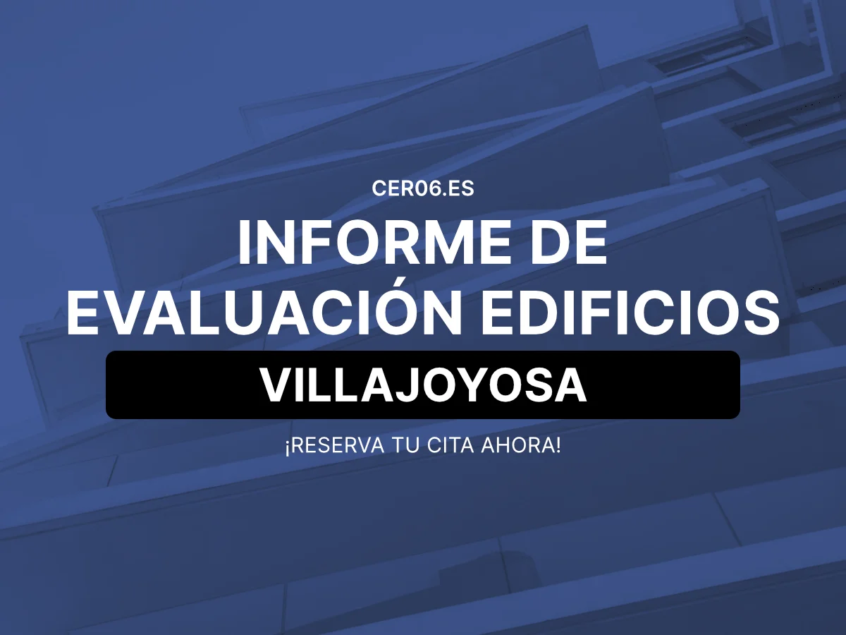 Informe de Evaluación de Edificios en Villajoyosa