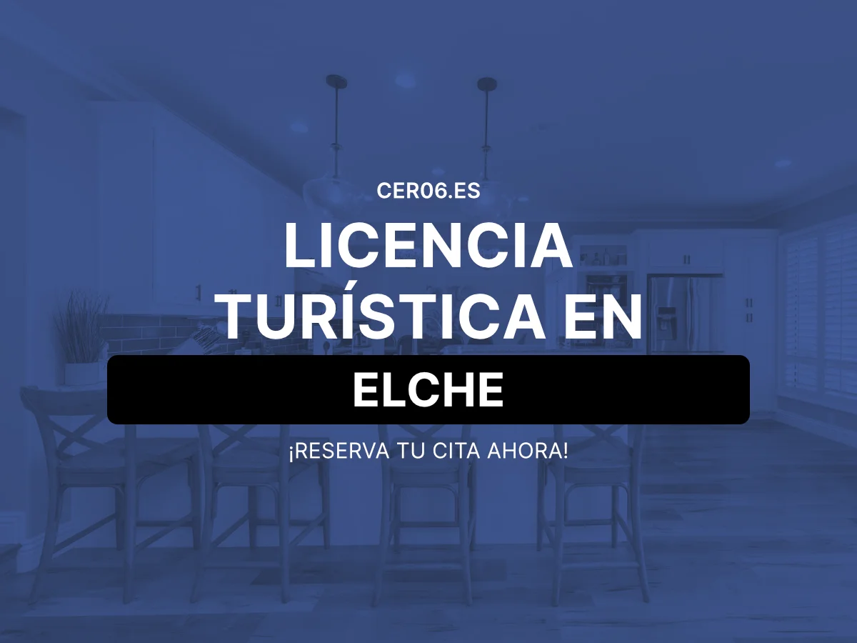 Licencia turística en Elche