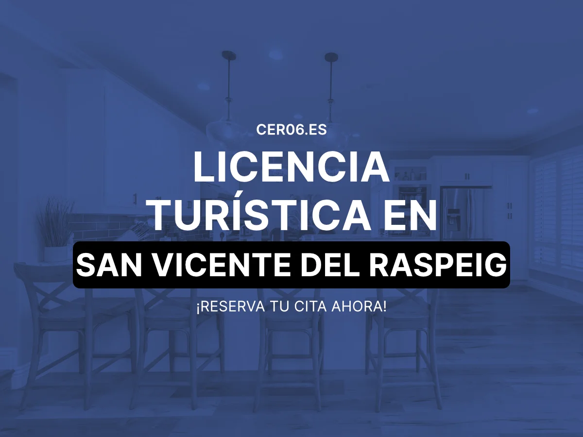 Licencia turística en San Vicente del Raspeig