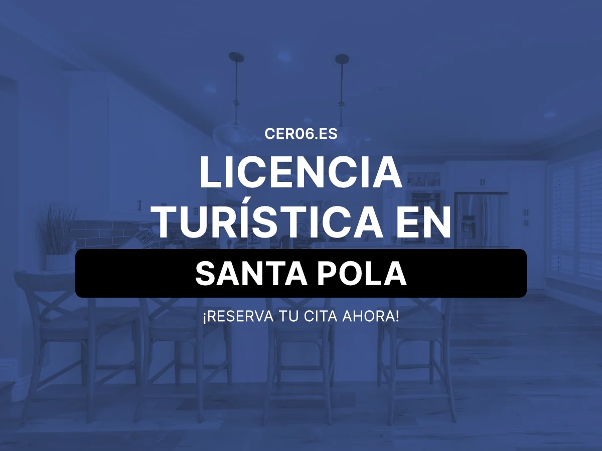 Licencia turística en Santa Pola