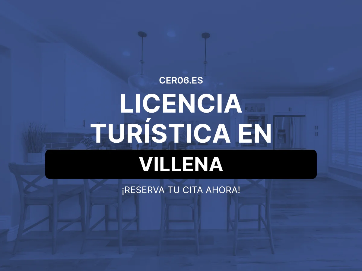 Licencia turística en Villena